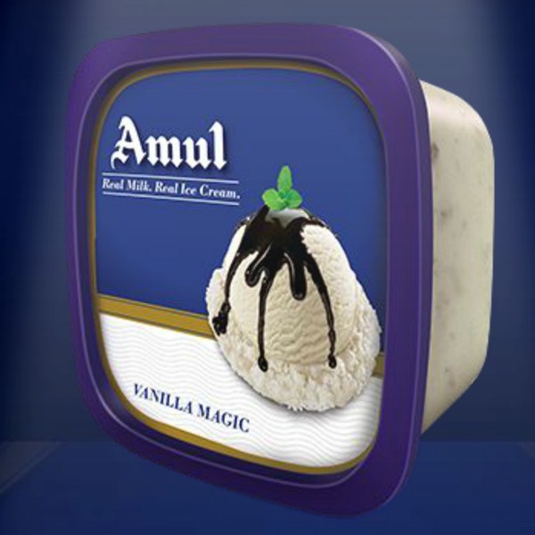 Amul Real Ice Cream - Vanilla Magic