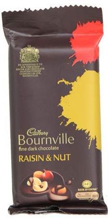 Cadbury - Bournville Nut & Raisin 80 gm Pack