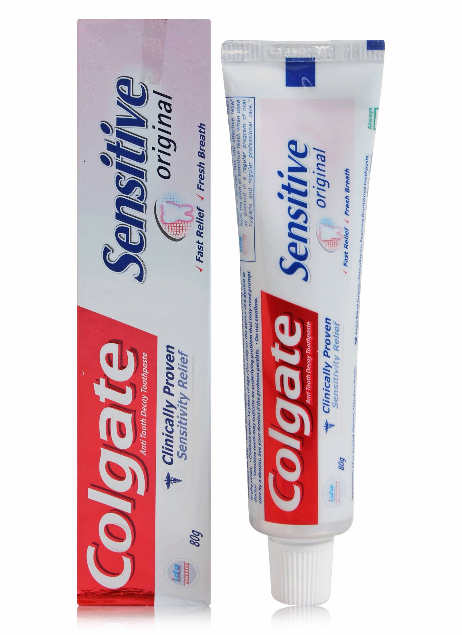 Colgate Sensitive Toothpaste - Original (Anti Tooth Decay) 80 gm Pack