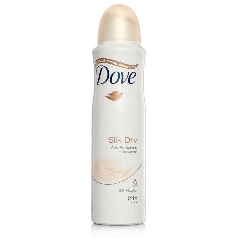 Dove - Silk Dry Body Spray 169 ml Packing