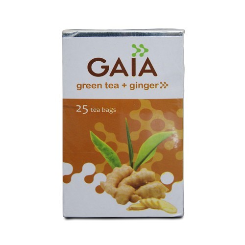 Gaia - Green Tea Bags Ginger