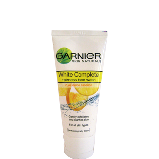 Garnier - White Complete Face Fairness Face Wash 100 gm pack