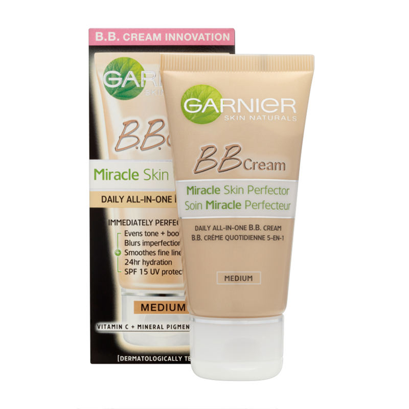 Garnier B.B Cream - Miracle Skin Perfector SPF 24, 40 gm Pack