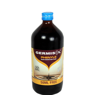Germisol Phenyle - Black Disinfectant Fluid 500 ml 