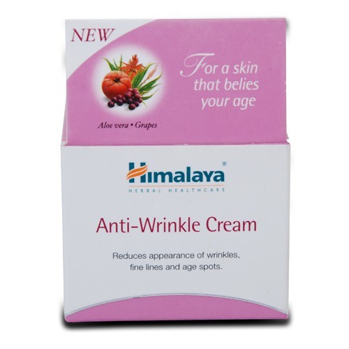 Himalaya Anti-Wrinkle Cream - Aloe Vera & Grapes 25 gm Pack
