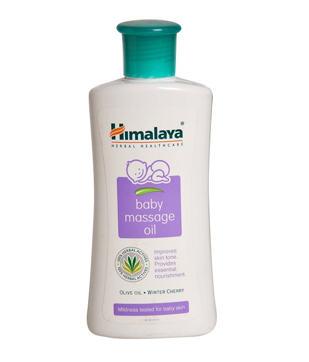 Himalaya Nourishing Baby Oil - Olive Oil & Winter Cherry