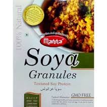 Manna Soya - Granules (100% Natural Textured Soy Protein)