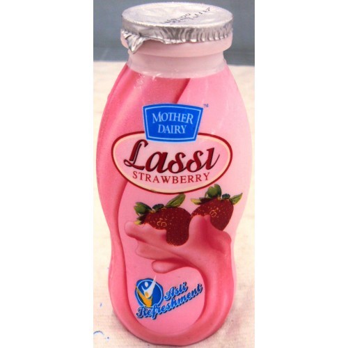 Mother Dairy Lassi - Strawberry