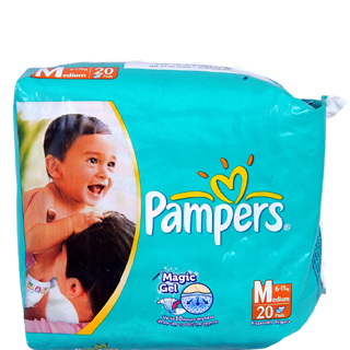 Pampers - Medium (6-11 kg)