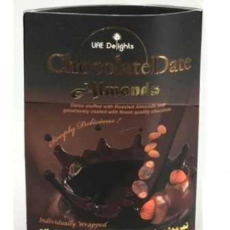 Uae Delight - Chocolate Date Almonds 158 gm Pack