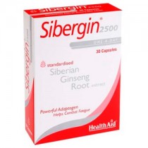 Health Aid Sibergin - 2500 (Siberian Ginseng - 500mg)