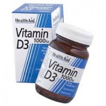 Health Aid Vitamin D3 - 1000iu (Cholecalciferol)