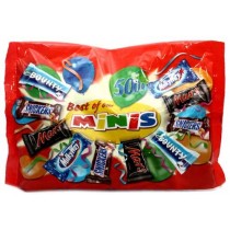 Mars Snickers Twix Bounty - Best of Minis 500 gm Pack