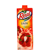 Real - Litchi Juice 1 lt Packing