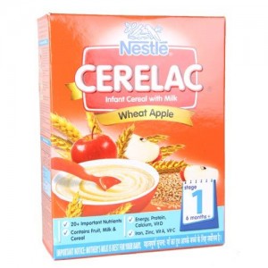 Nestle Cerelac - Wheat Apple Infant Milk Stage 1