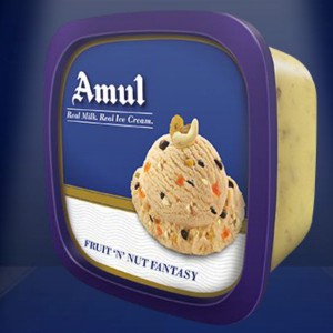 Amul Real Ice Cream - Fruit 'n' Nut Fantasy
