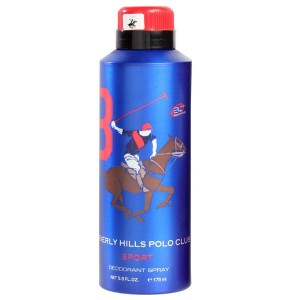 Beverly Hills Polo Club Deodorant Spray - 8 Sport (For Men) 175 ml