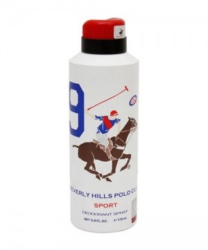 Beverly Hills Polo Club Deodorant Spray - 9 Sport (For Men) 175 ml