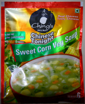 Chings Secret Veg Soup Sweet Corn
