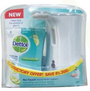 Dettol No-Touch Hand Wash System - Hydrating Cucumber Splash