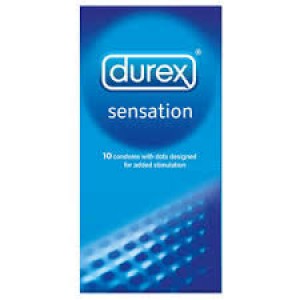 Durex Condoms - Sensation (with dots Designed)