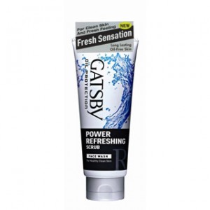 Gatsby Face Wash - Power Refreshing Scrub Oil Protection 120 gm pack