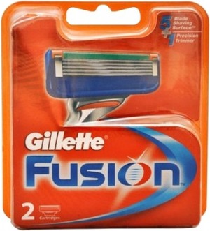 Gillette Cartridges - Fusion, 2 Nos Pouch