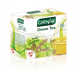 Girnar Green Tea With Tulsi 
