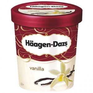 Haagen-Dazs Ice Cream - Vanilla