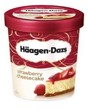 Haagen-Dazs Ice Cream - Strawberry Cheesecake