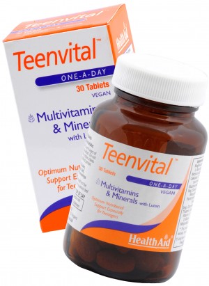 Health Aid Teenvital (Multivitamin & Minerals with Lutein)