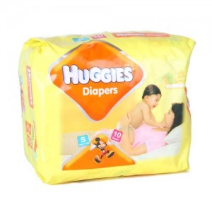 Huggies Diapers - Small (upto 7 kgs)