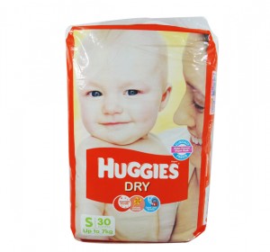 Huggies - Dry Small (Upto 7 Kg)