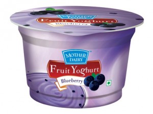 Mother Dairy - Blue Berry Yogurt