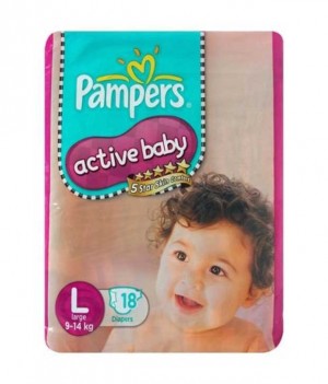 Pampers - Active Baby L (8 - 14Kg)