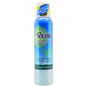 Pucelle Deodorant Perfume Spray - Tropical Breeze 150 ml